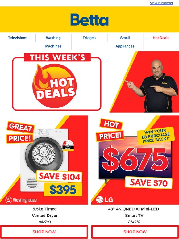 Hot Deals Landing NOW! 🔥