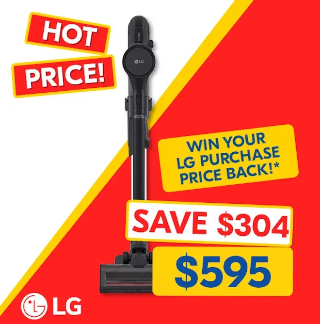 LG CordZero Handstick Vacuum with Mop