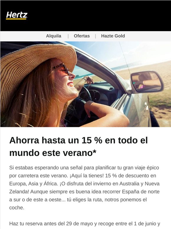 ☀️¡Tus viajes por carretera de verano empiezan aquí! 15 % de descuento