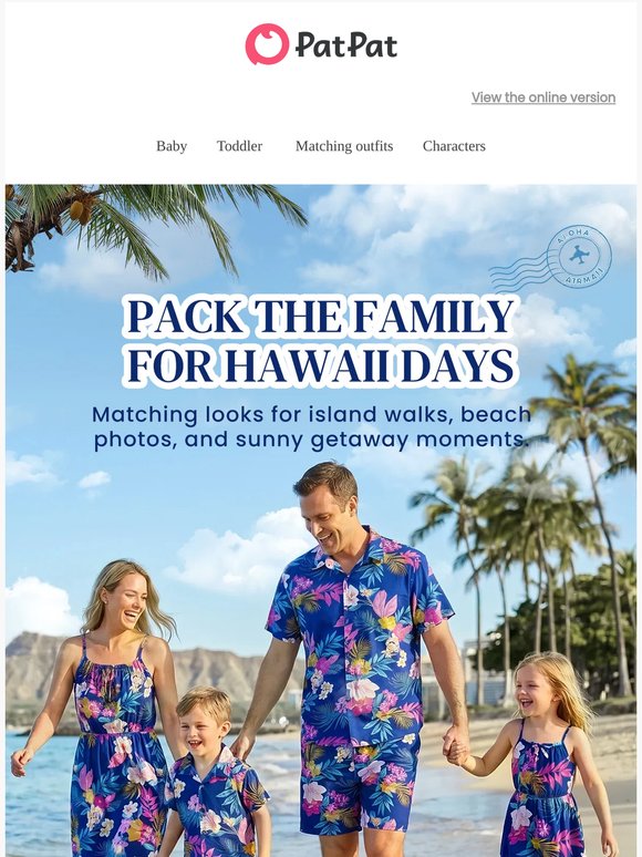 ✈️ 🌺Pack Matching Looks for Hawaii