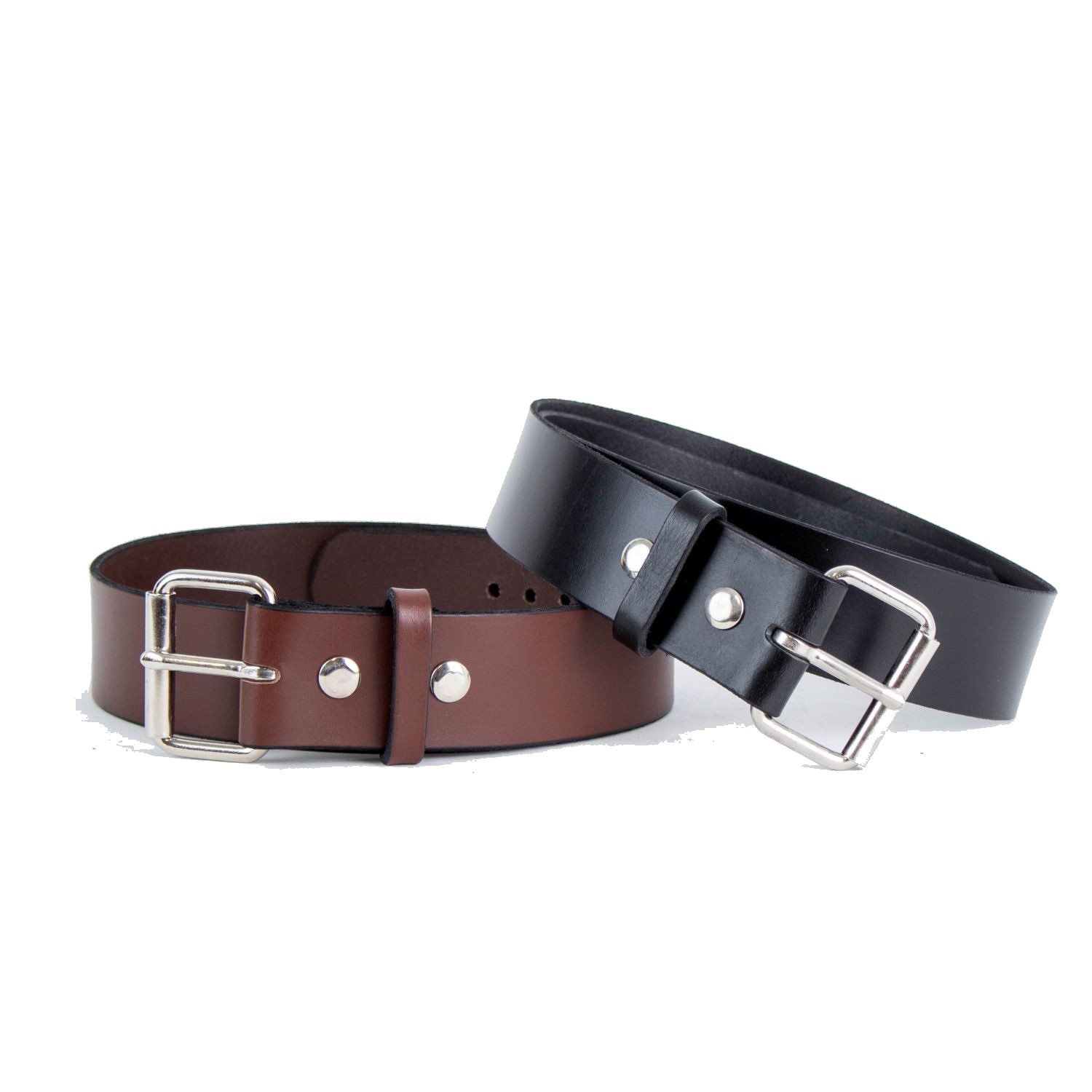 Image of Amish-Made Casual/Work Leather Belts