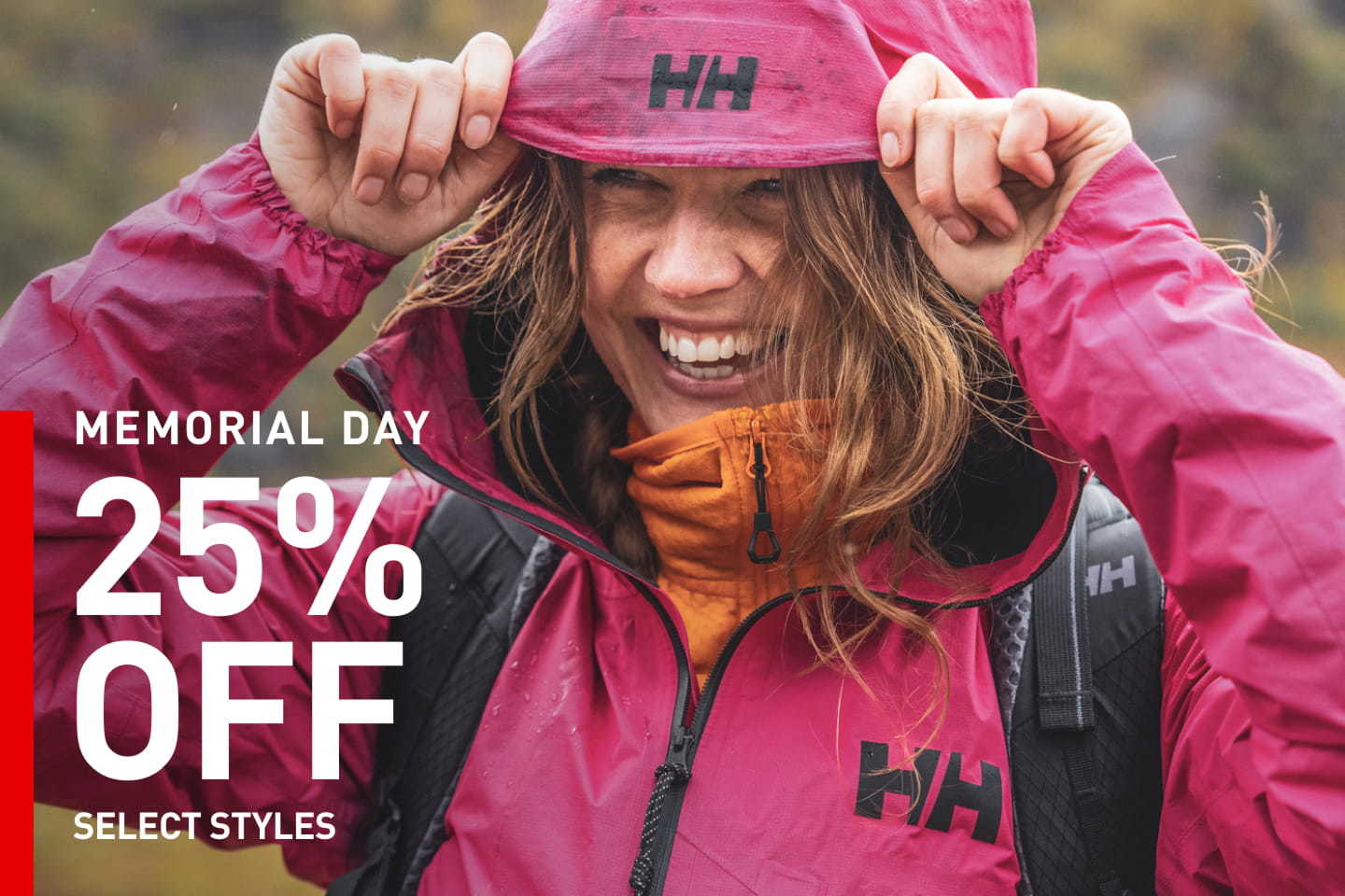 Memorial Day - 25% off select styles