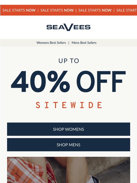 Memorial Day Sale Starts NOW: Up to 40% Off All Footwear