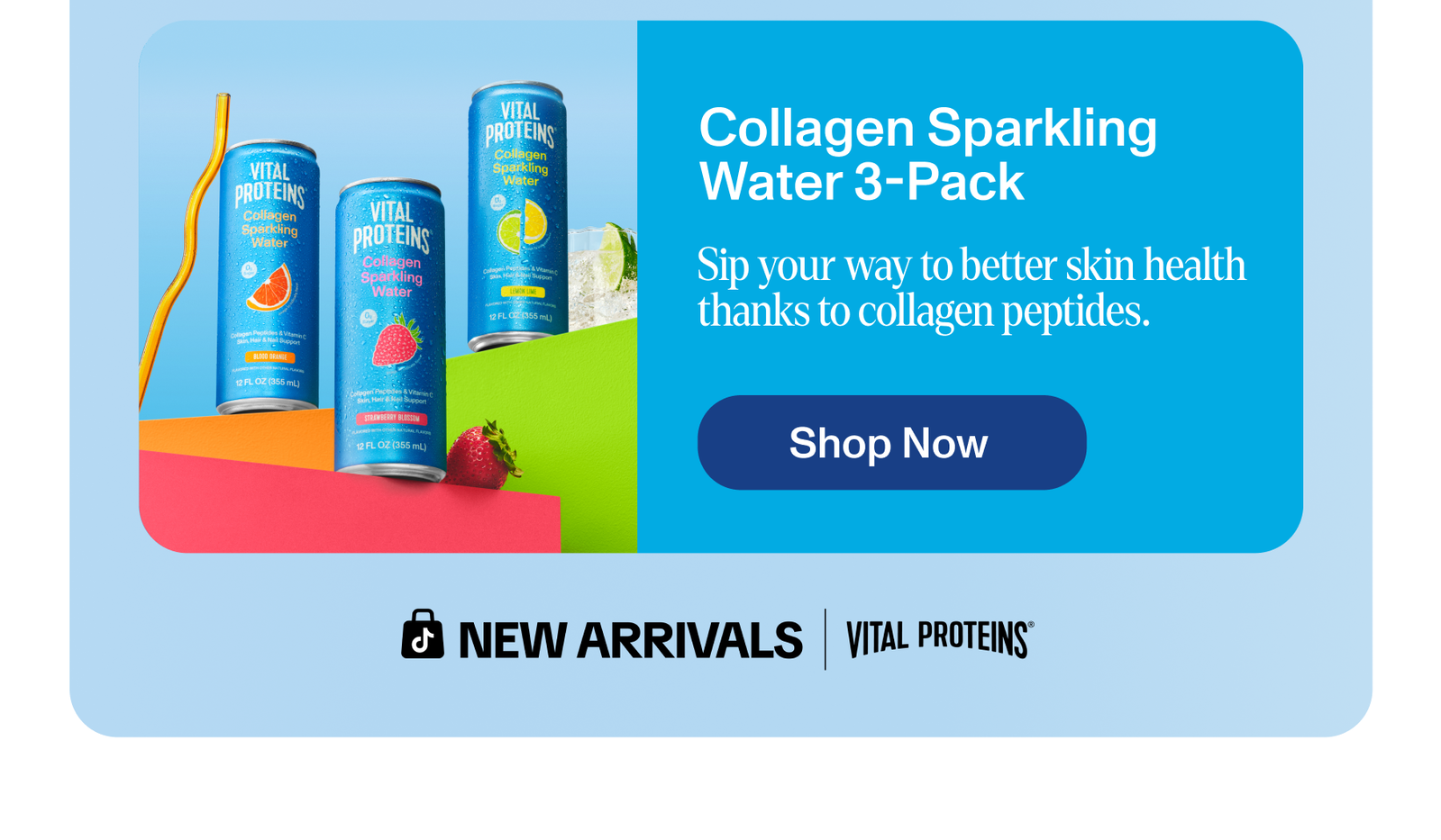 Collagen Sparkling Water 3-Pack