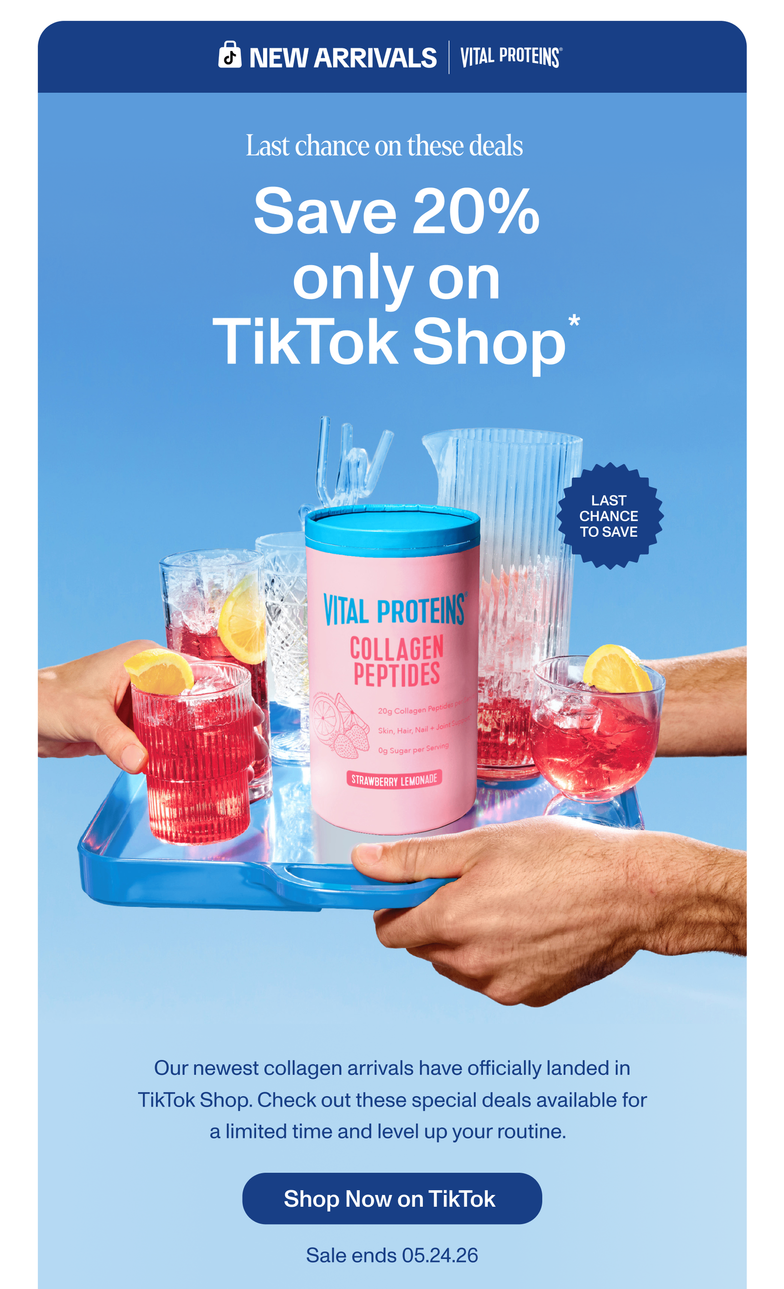 Save 20% only on TikTok Shop*
