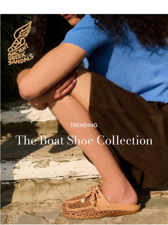 Discover our boat shoe collection