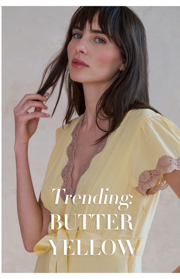 Trending: BUTTER YELLOW