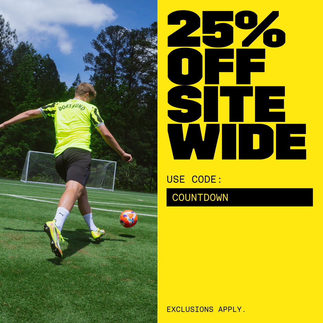 25% off sitewide