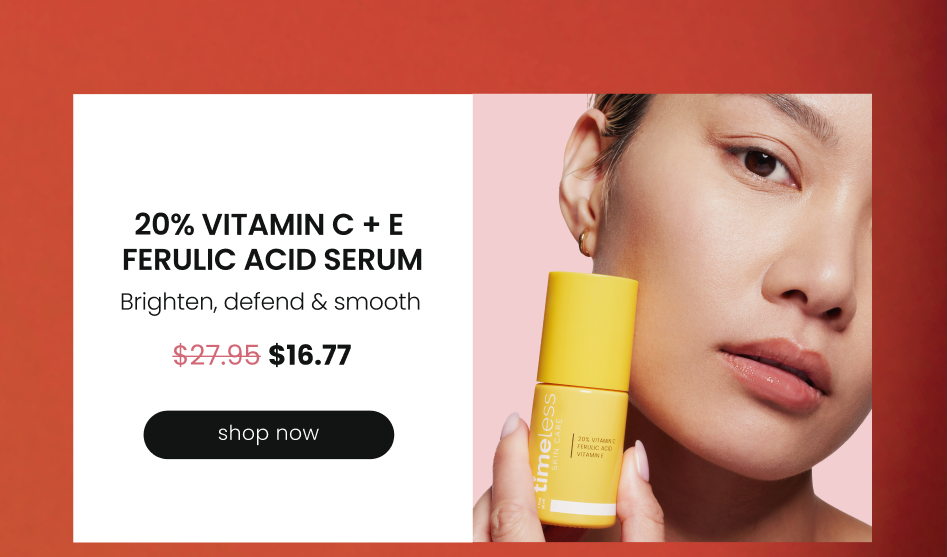 20% vitamin c + e ferulic acid serum brighten, defend & smooth skin