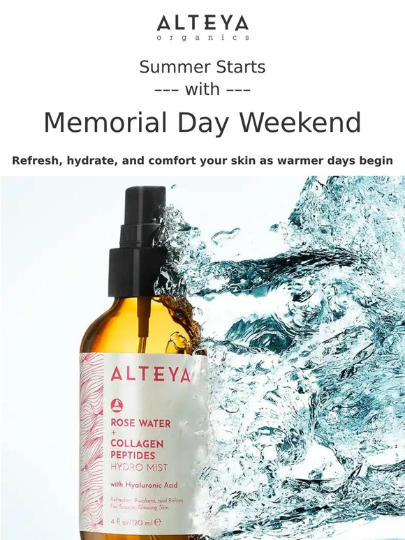 Summer Starts with Memorial Day Weekend