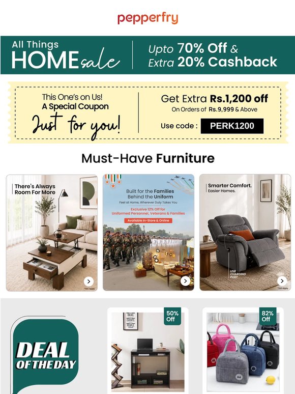 One Sale. Endless Home Upgrades ✨Shop ATH Sale Today! 🏡