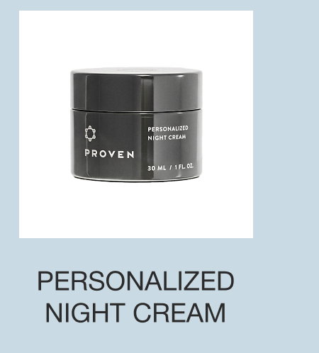 PERSONALIZED NIGHT CREAM