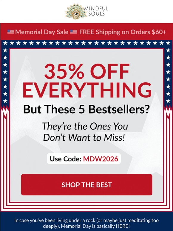 🇺🇲 Memorial Day SALE: 5 Items NOT to Miss!
