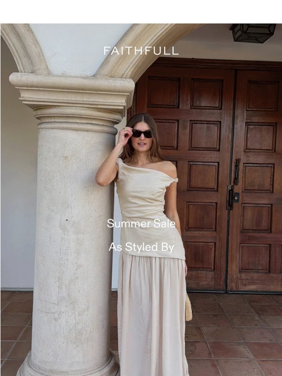 Summer Sale: As Styled By