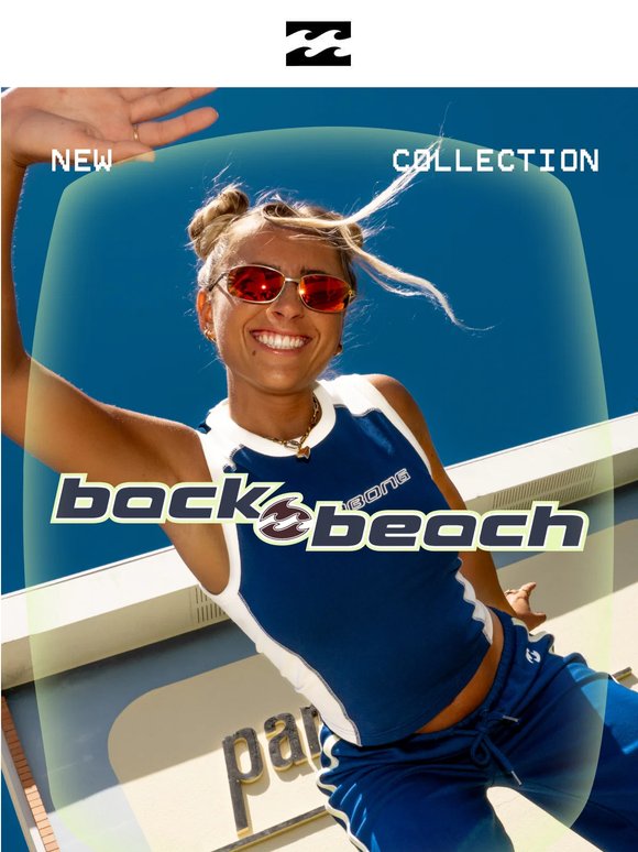 Hard Lines. Retro Attitude. Meet Back Beach.