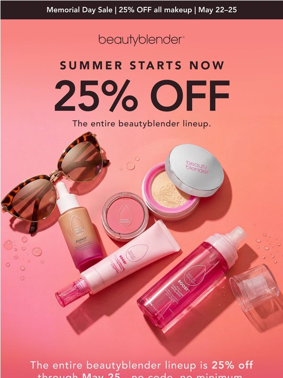 25% OFF sitewide | Ends 5/25