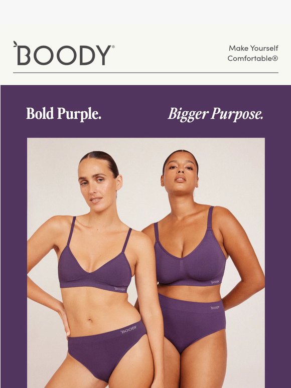 Selling Fast. Bold Purple. Bigger Purpose.