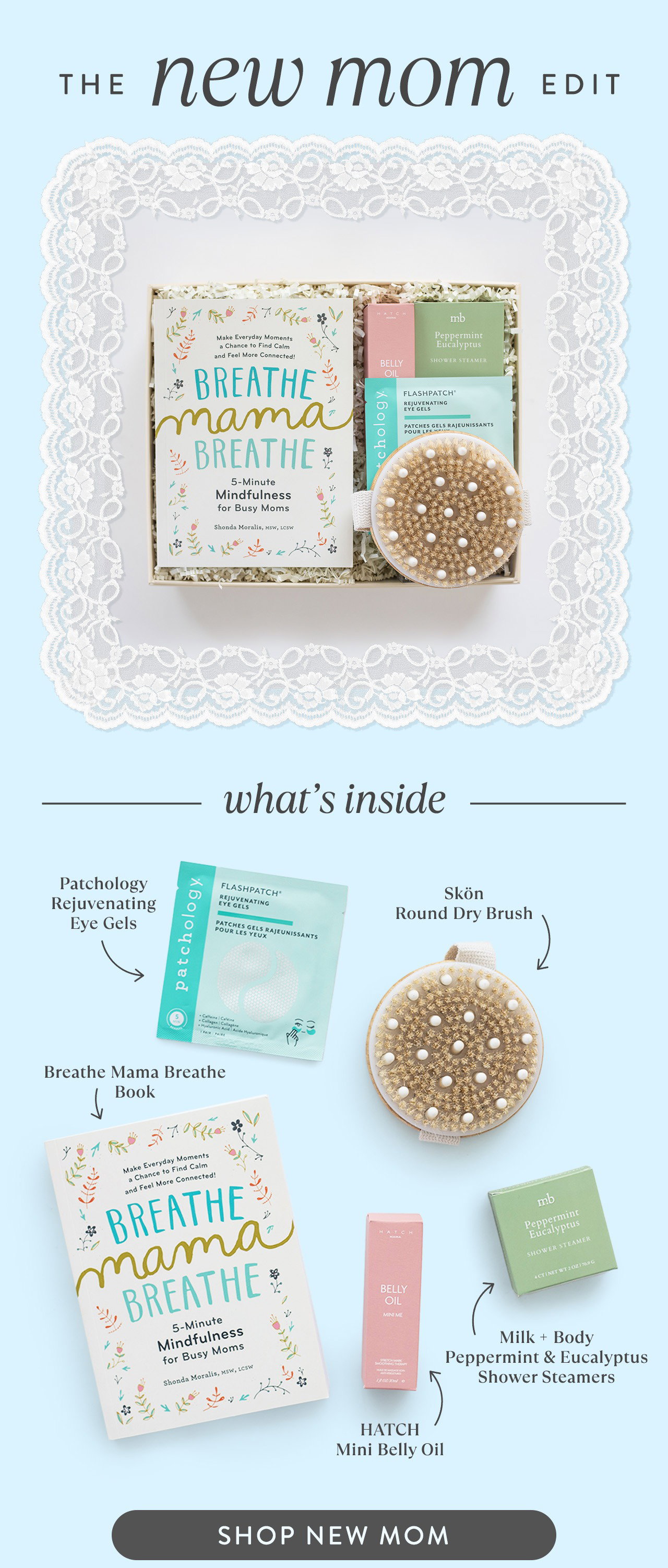 Shop the new mom box! 