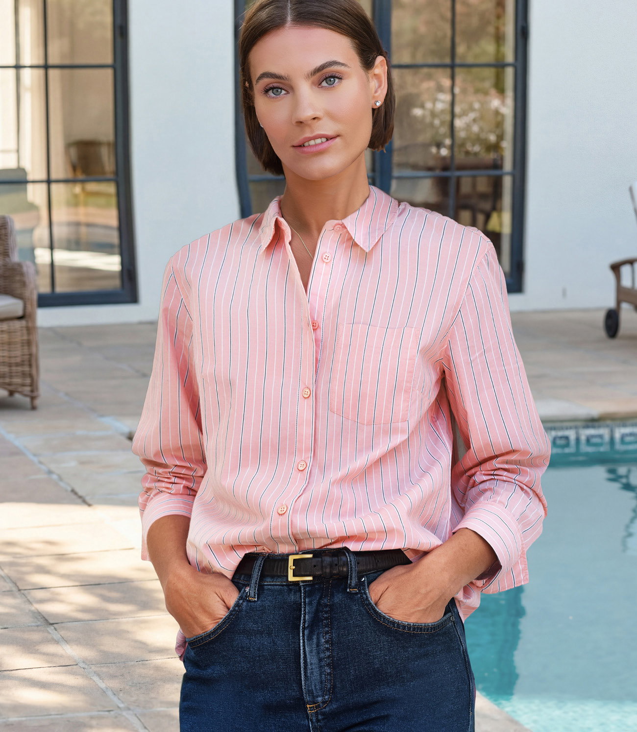 Cotton Relaxed Weekend Shirt
