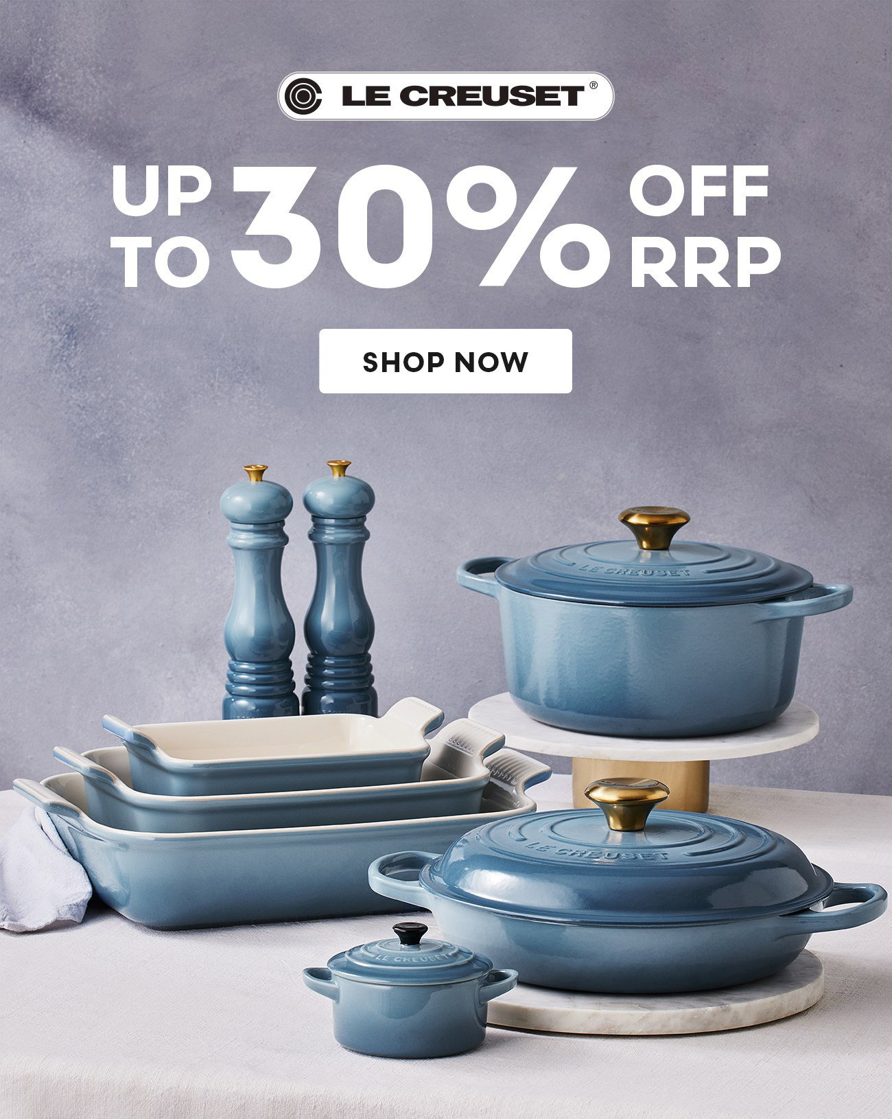 Le Creuset on sale