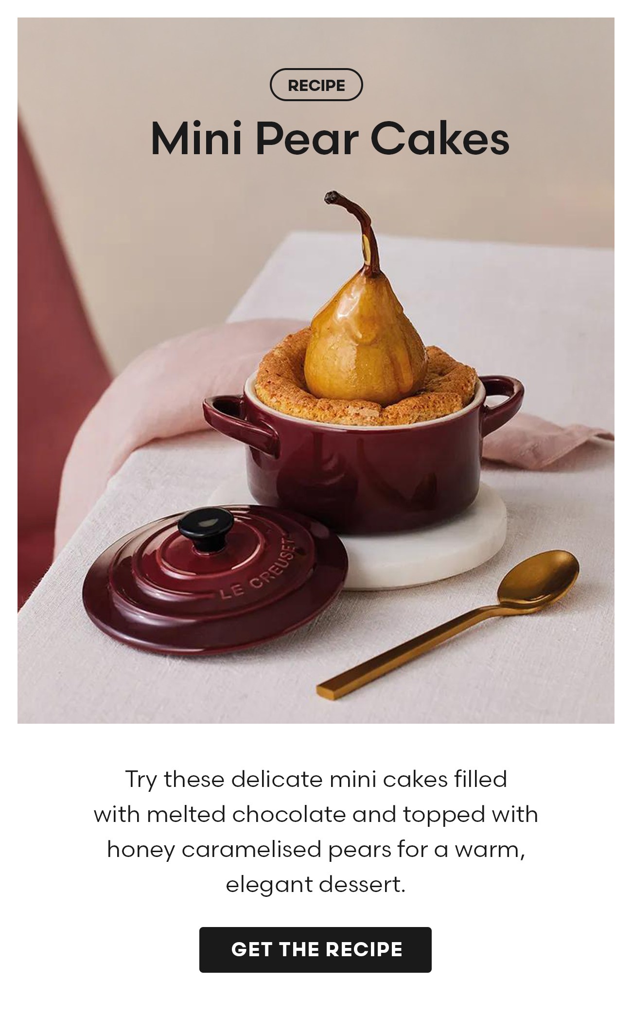 Mini Pear Cakes