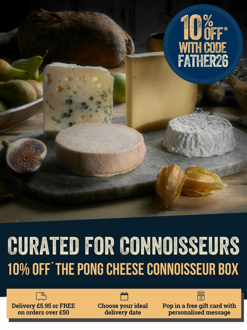 The Pong Cheese Connoisseur Box