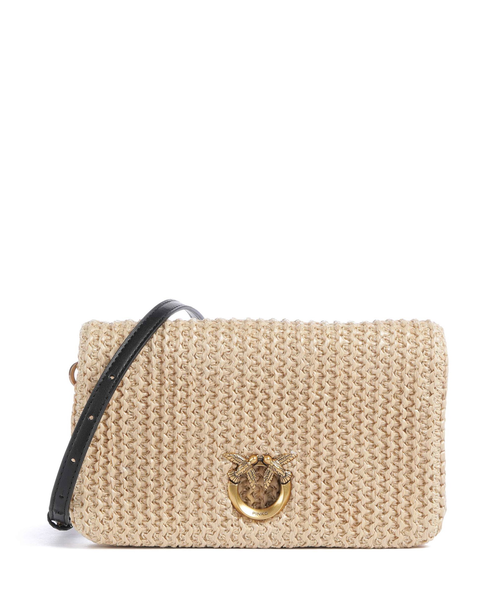 Pinko Love Click Soft Horizontal Mini Crossbody bag polypropylene