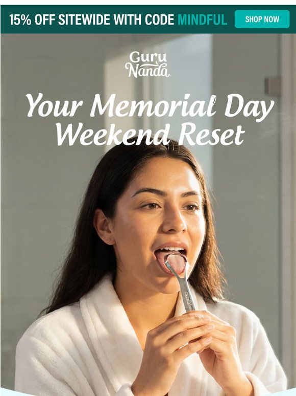 Long Weekend = Time For A Routine Refresh