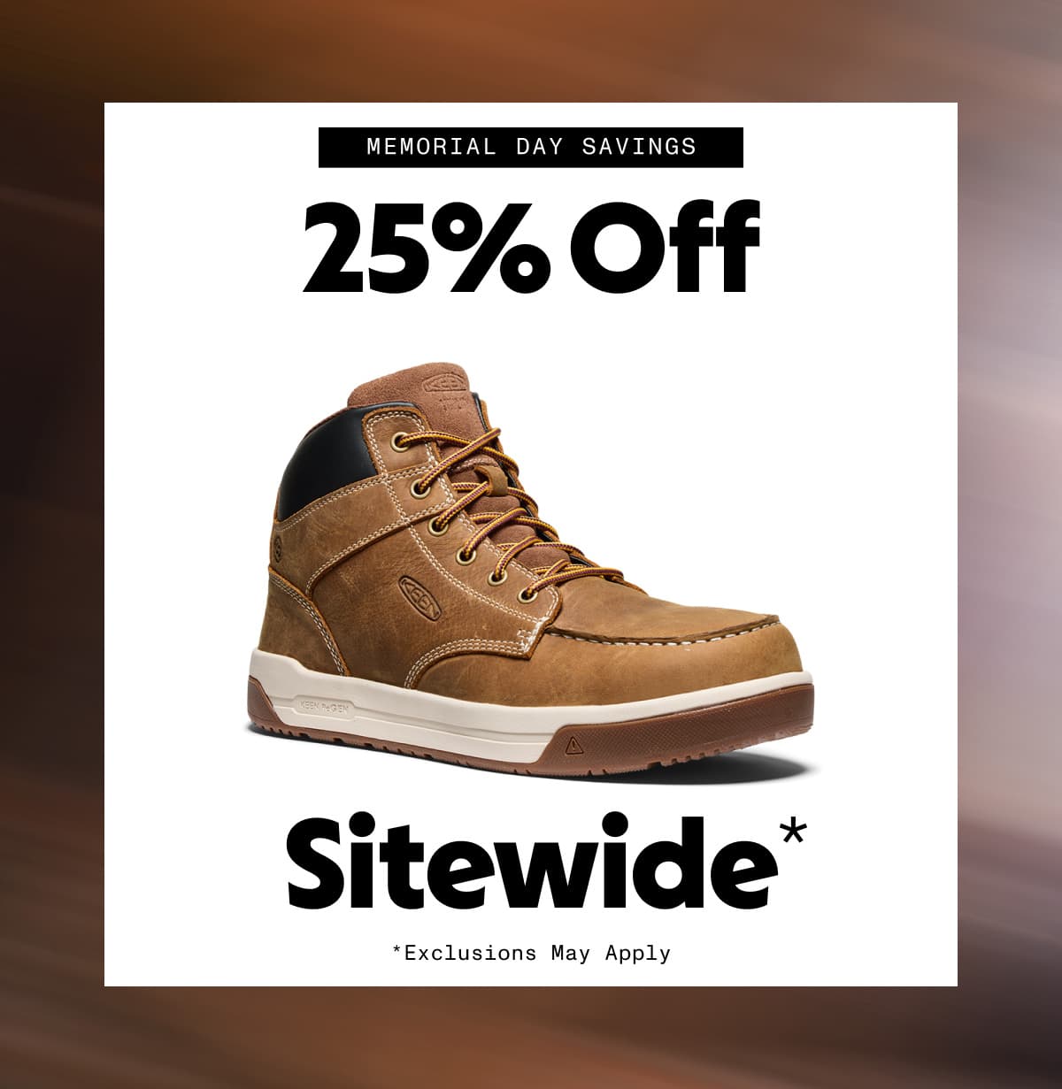 25% Off Sitewide