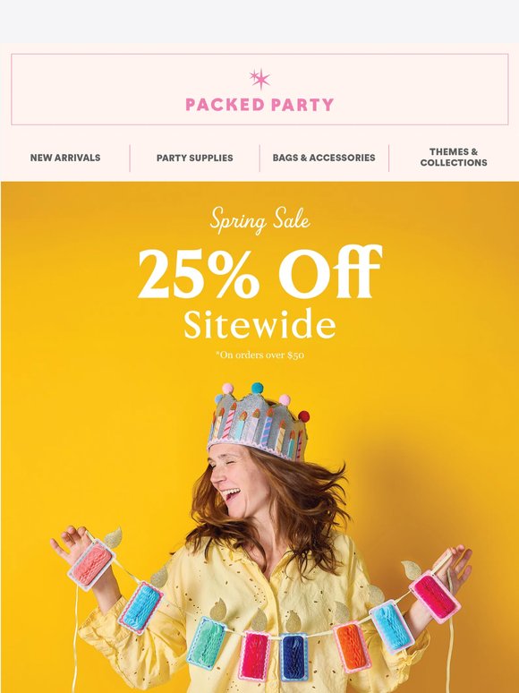 Spring Sale Starts Now...Cue the Confetti 🎉