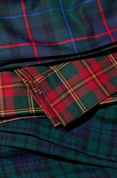 Ladies Tartan Swing Dress