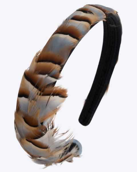 Ladies Feathered Fasciband