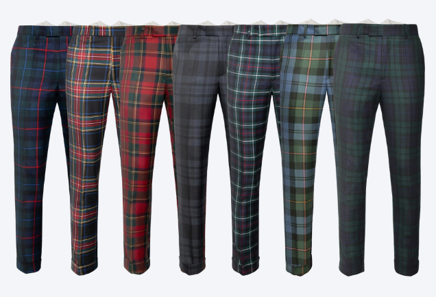 Men's Tartan Trousers