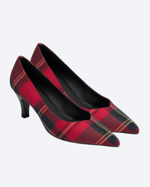 Tartan High Heels