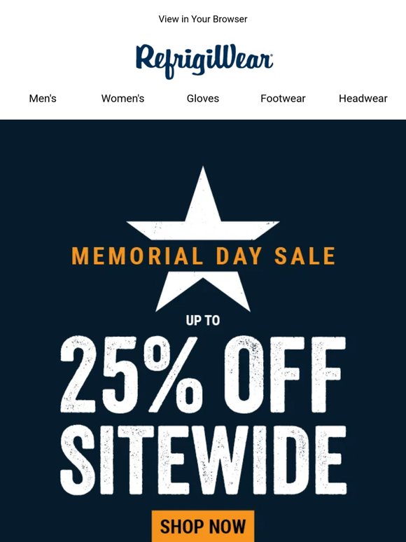 Memorial Day Weekend Sale: starts now!