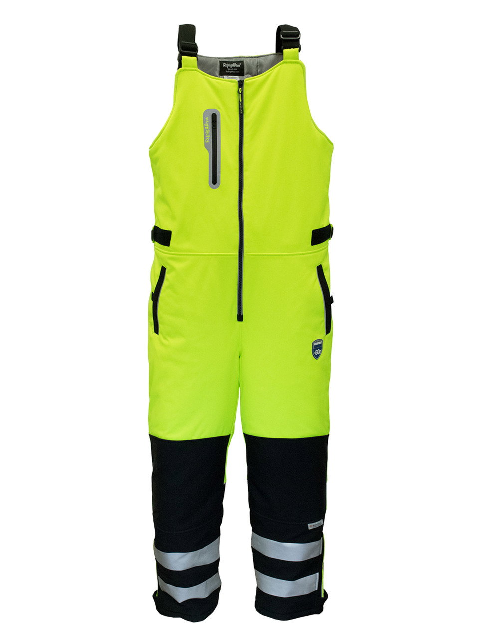 HiVis Extreme Softshell Bib Overalls