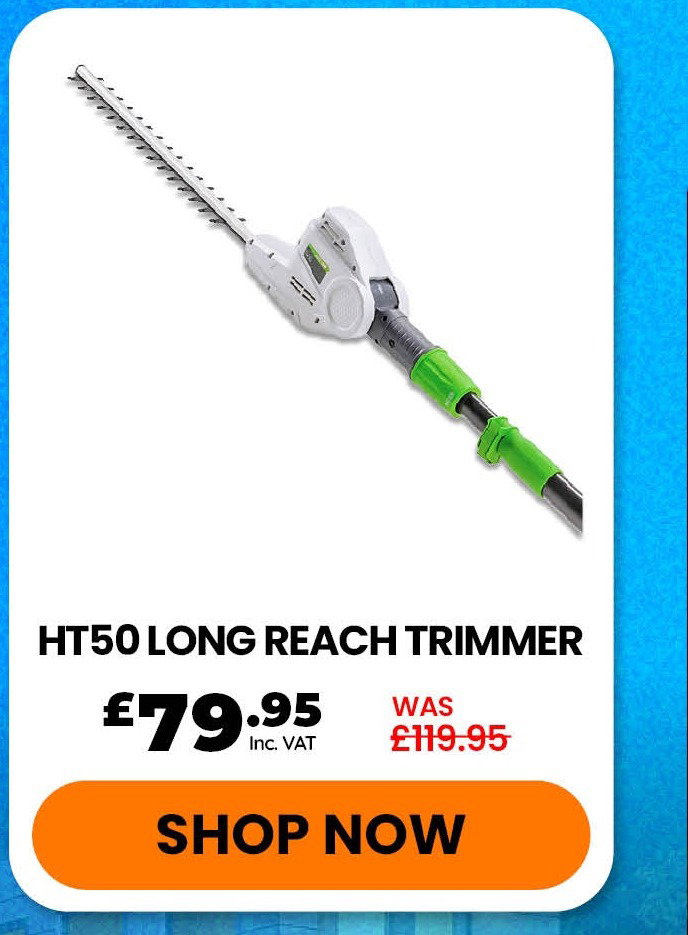 HT50 LONG REACH HEDGE TRIMMER 