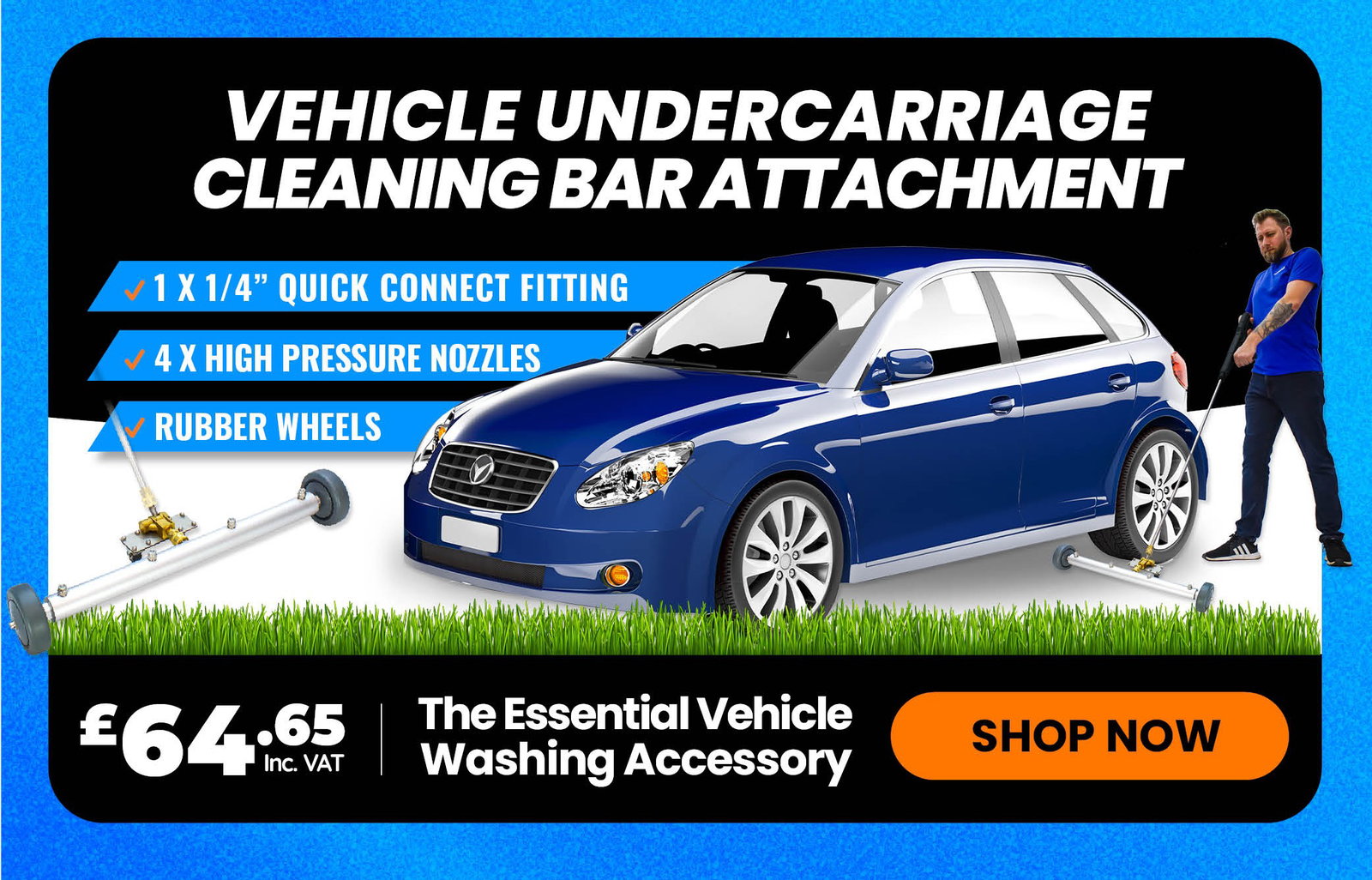 UNDERCARRIAGE CLEANING BAR 