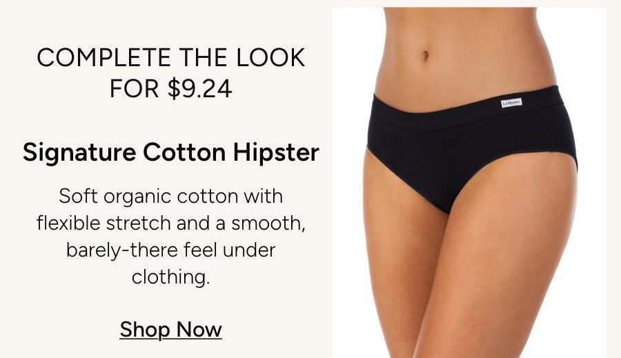 Signature Cotton Hipster