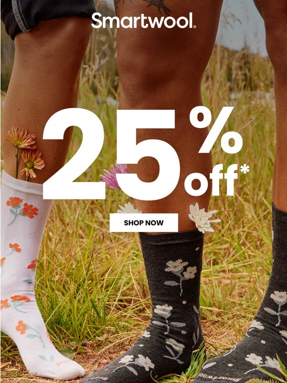 Your 25% off code is waiting