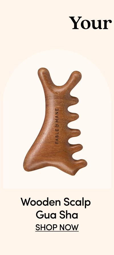 Wooden Scalp Gua Sha