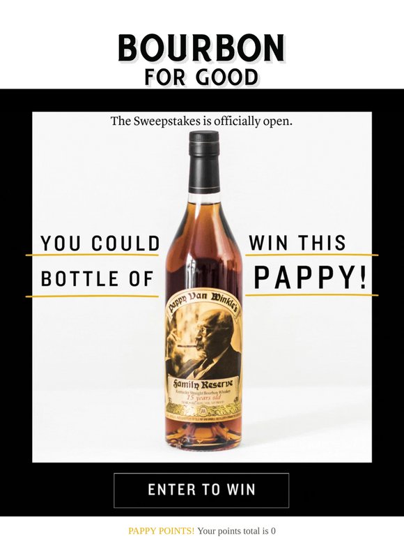 Win a Bottle of Pappy