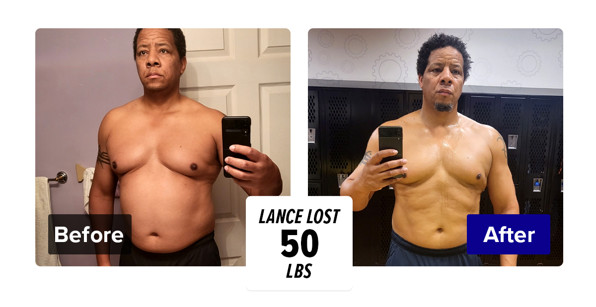 Lance Lost 50 lbs