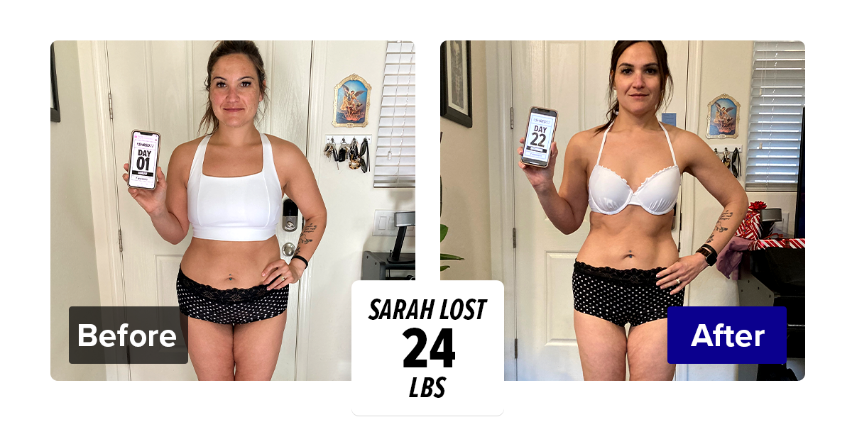 Sarah Lost 24 lbs