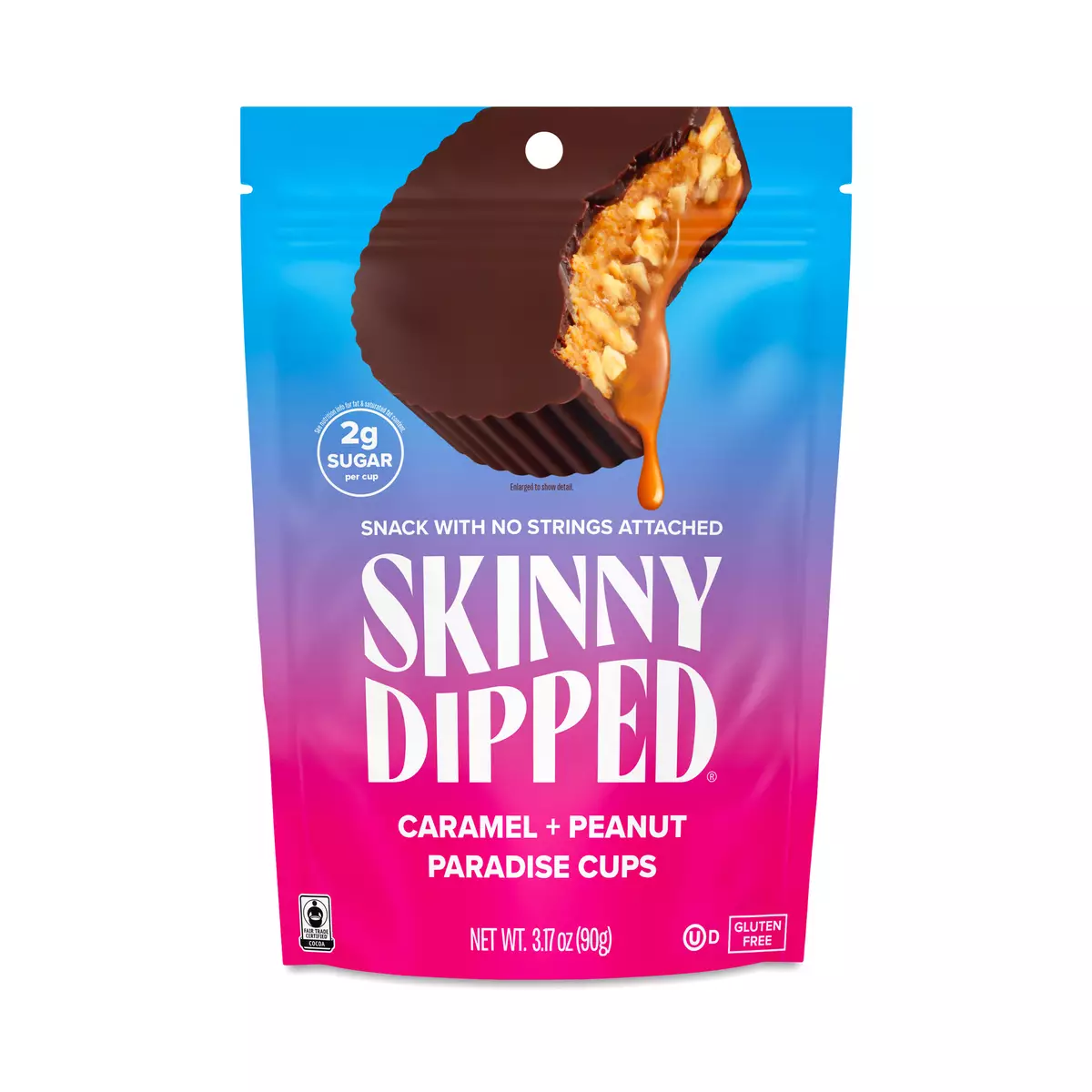 SkinnyDipped Cups, Caramel Peanut Paradise