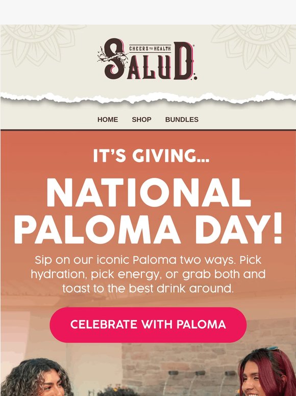 Cheers to National Paloma Day 🍹