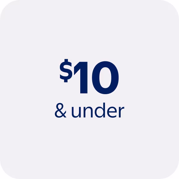 $10 & under