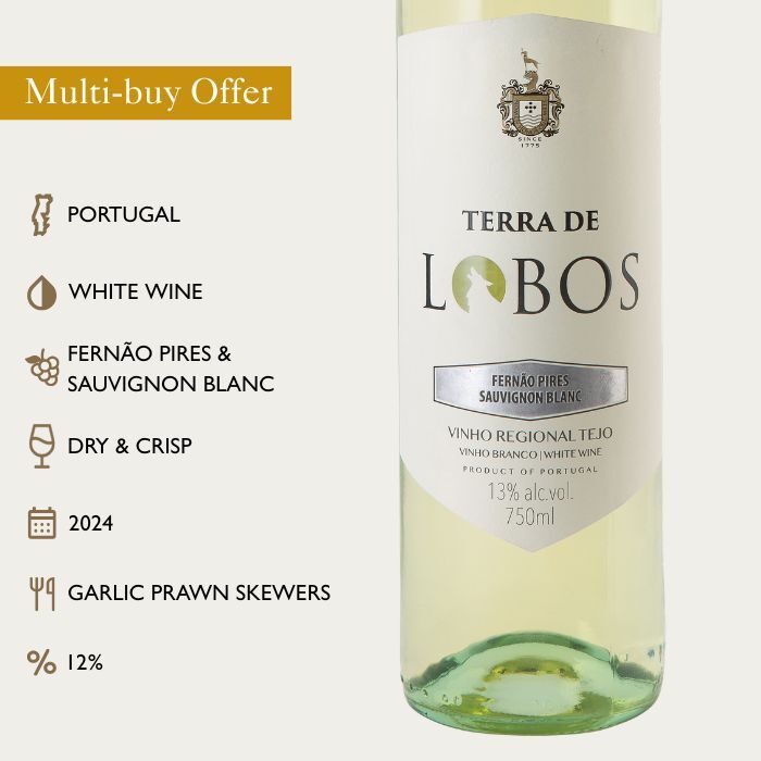 Terra de Lobos Fernão Pires/Sauvignon Blanc, Tejo, Casal Branco
