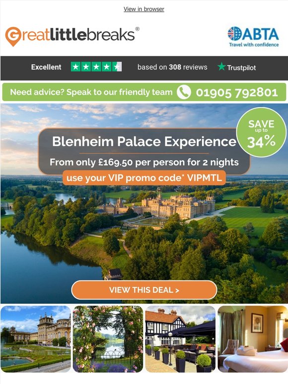 Discover one of Britain’s grandest estates | Save up to 34%
