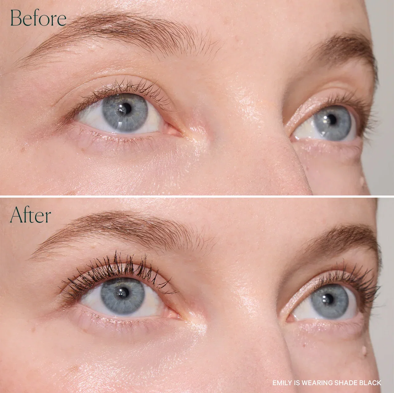 Before After  EMILY IS WEARING SHADE BLACK